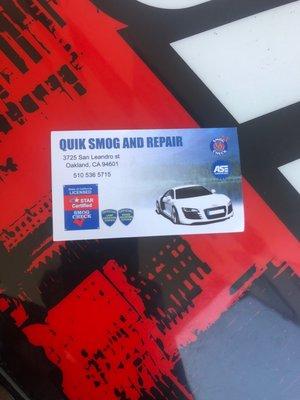 Quick Smog & Repair