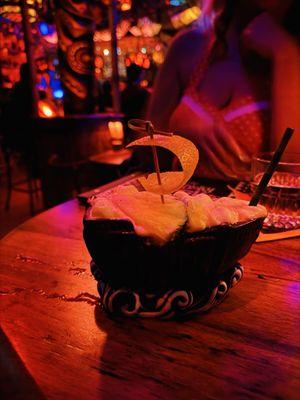 Whatever floats your boat was also delicious.