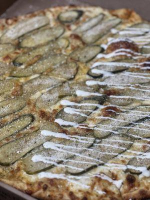 Fried Pickle pizza