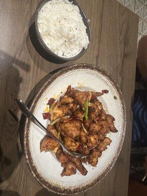 Chicken w. Spicy Chilies