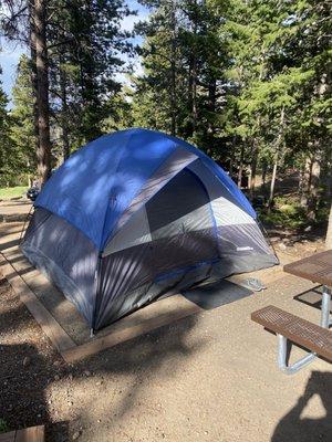 Estes Park Campground at East Portal