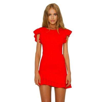 Red dress