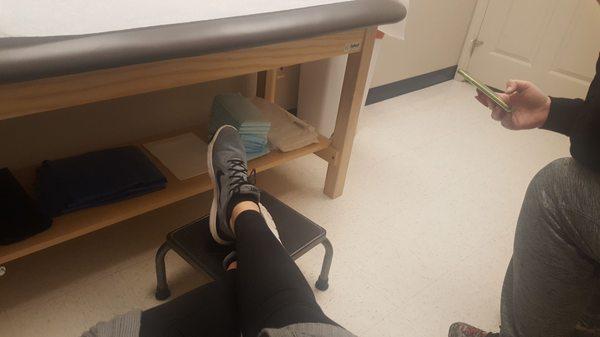 Waiting on the doctor. :)