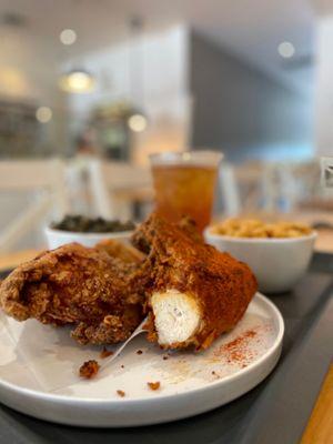 Spicy chicken Greens Chipotle Mac