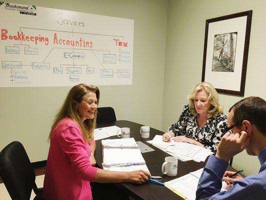 Consulting with business owners