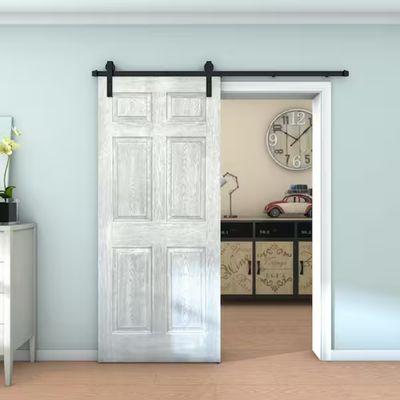 White Washed Barn Door