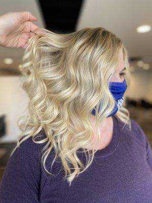 Kristina Paints Hair