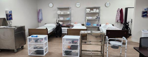 CNA Skill Practice lab