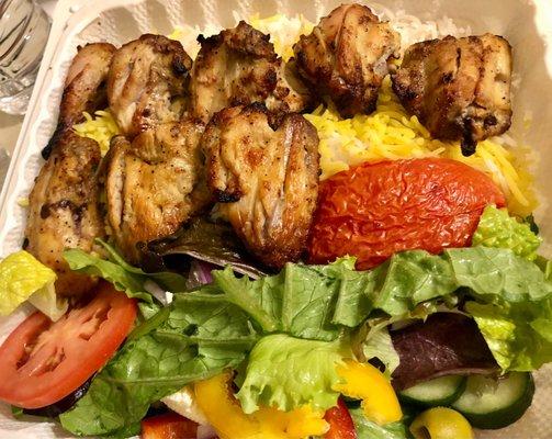 My Cornish Kabob - E Chenjeh dinner.