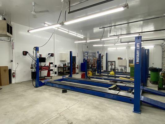 We do wheel alignment come see us for all your steering and suspension needs.