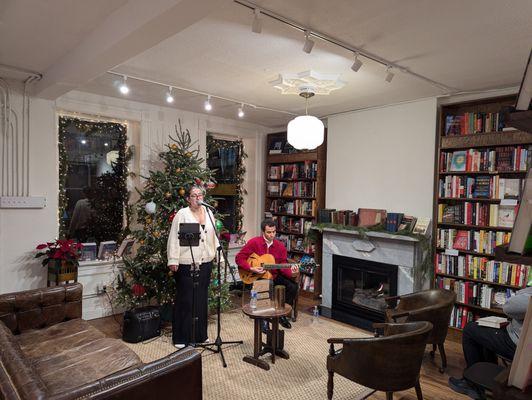 Live music event for the holidays