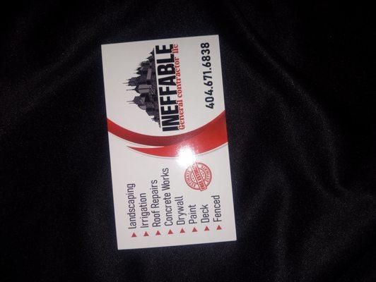 Ineffable General Contractor