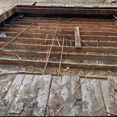 Tearing off 3 Squares roof