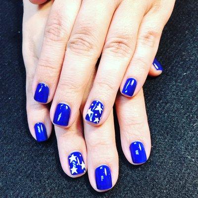 Gel colors with art by May