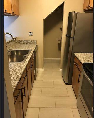 Granite, tile, paint, flooring