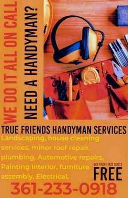 TrueFriends Handyman Services