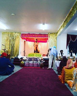 Sikh gurdwara sahib Sf, Diwan hall