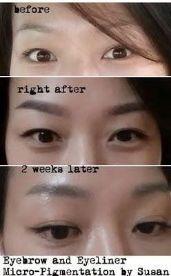Semi permanent Micro Brow Art