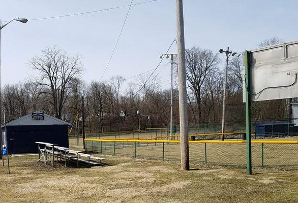 baseball fields