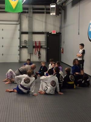 Kids Gi-jiu jitsu class