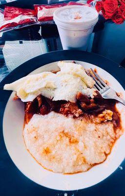 Fresh tea with my lunch