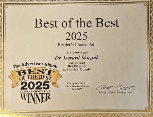 Skaziak Gerard A Dr DPM