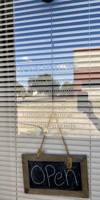 Their sign: open tue-sat and appointment only.Even though it says nothing about by appointment only online.