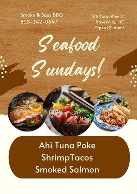 Seafood Sundays