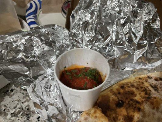 Side order of meatballs