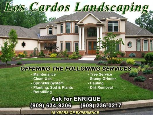 Los Cardos Landscaping