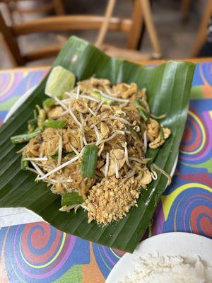 Chicken pad Thai