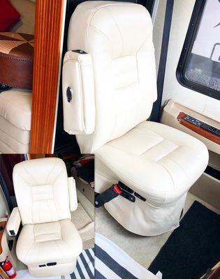 RV Seat Reupholstery