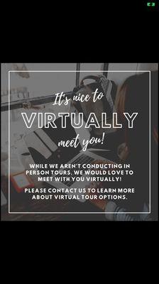 We are here to assist you in your self- guided tour during this unprecedented time of COVID