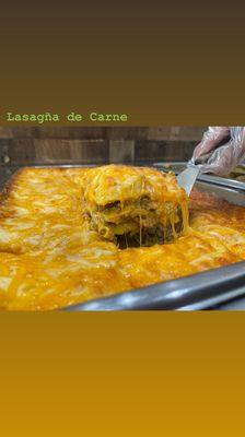 Lasaña de carne