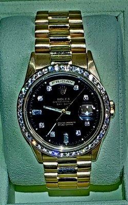 Mesmerizing Rolex President from Stephen Helmut Vaeth. Shine on you crazy diamonds! This guy has the goods.