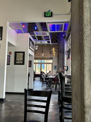 Inside