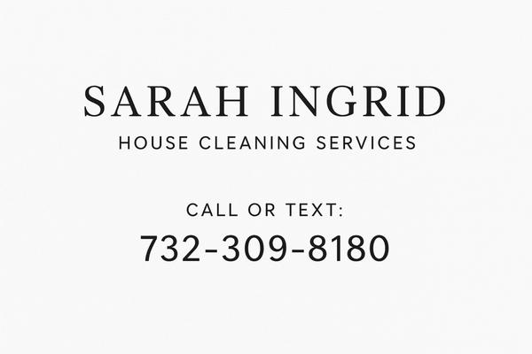 Sarah Ingrid Home Cleaning