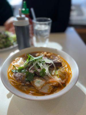 Bun Bo Hue - meat was a little chewy - @rayz