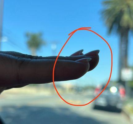 Pointing towards the moon