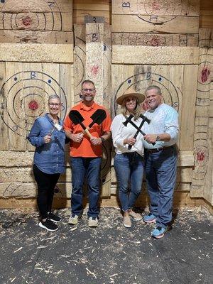 Mountain Man's Axe Throwing & Grub