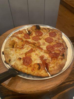 Pepperoni pizza