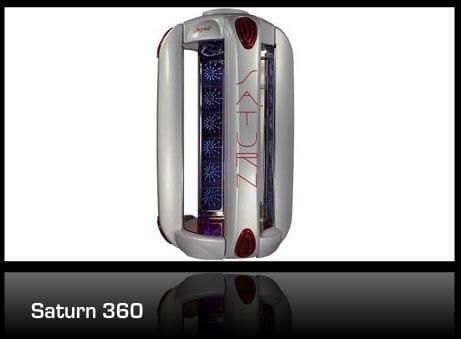 Miracle Sun - Saturn. This Italian unit is the most powerful 360 Turbo on the market. Less than 1% UVB and results that last