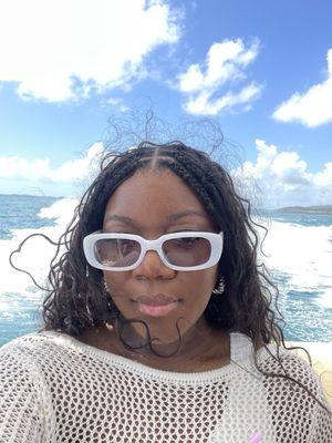 Cheerful African Hair Braiding