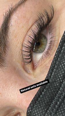 Natural lashes