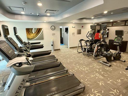 Fitness center. Get it!