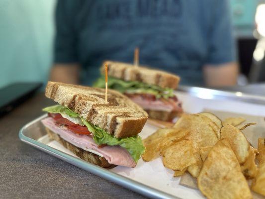 Beaver Street Sandwich with house made chips