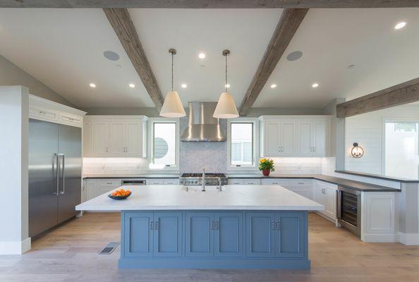 Kitchen cabinets & island