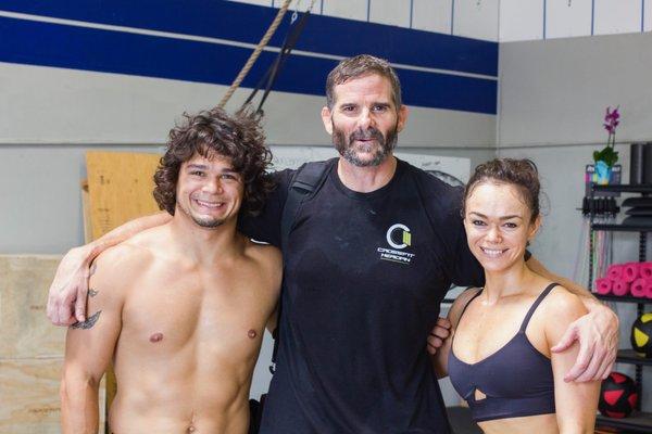 Lenny, Mariah, and our awesome client Eric!