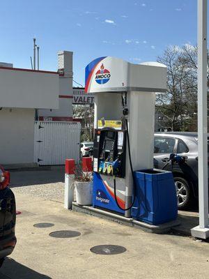 Pumps, and inside the store