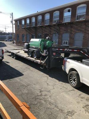 Our brand new sand blasting machine!!!
This baby can remove any type of stain in a very Quick time.